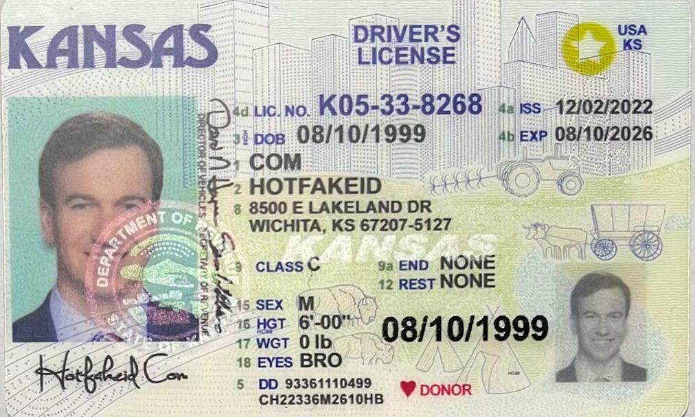 Kansas fake id