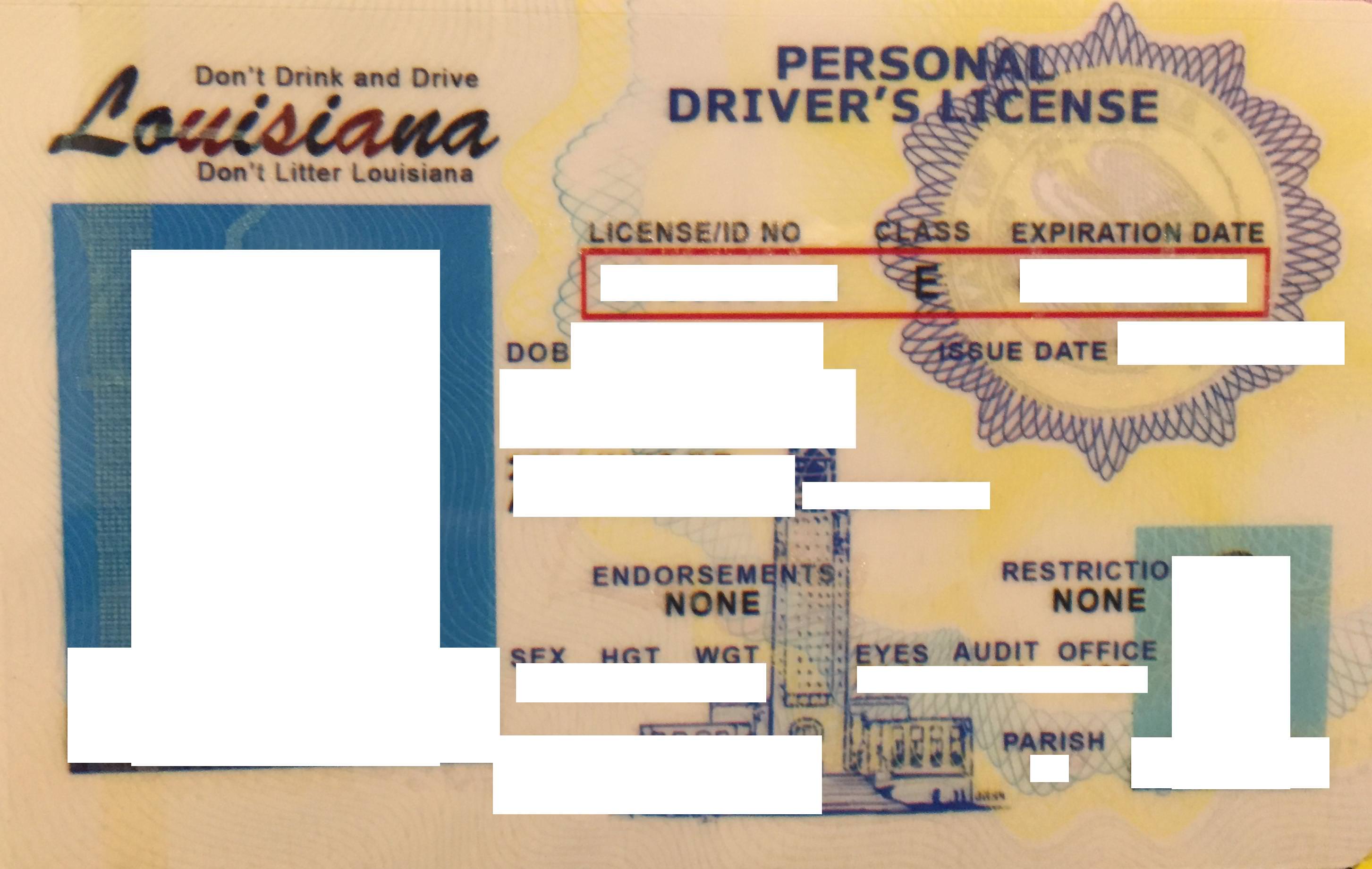 Louisiana Fake Id Generator