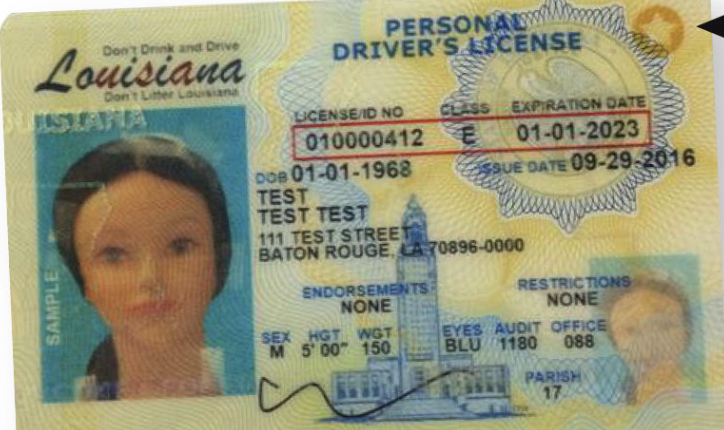 Louisiana fake id