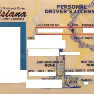 Louisiana fake id