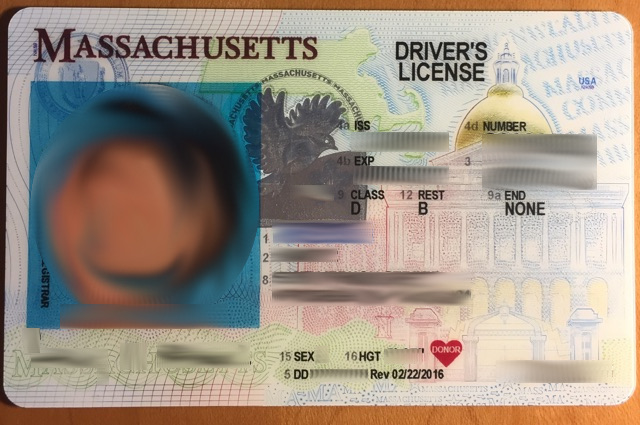 Massachusetts Scannable fake id