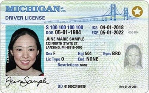 Michigan Scannable fake id