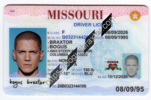 missouri fake id