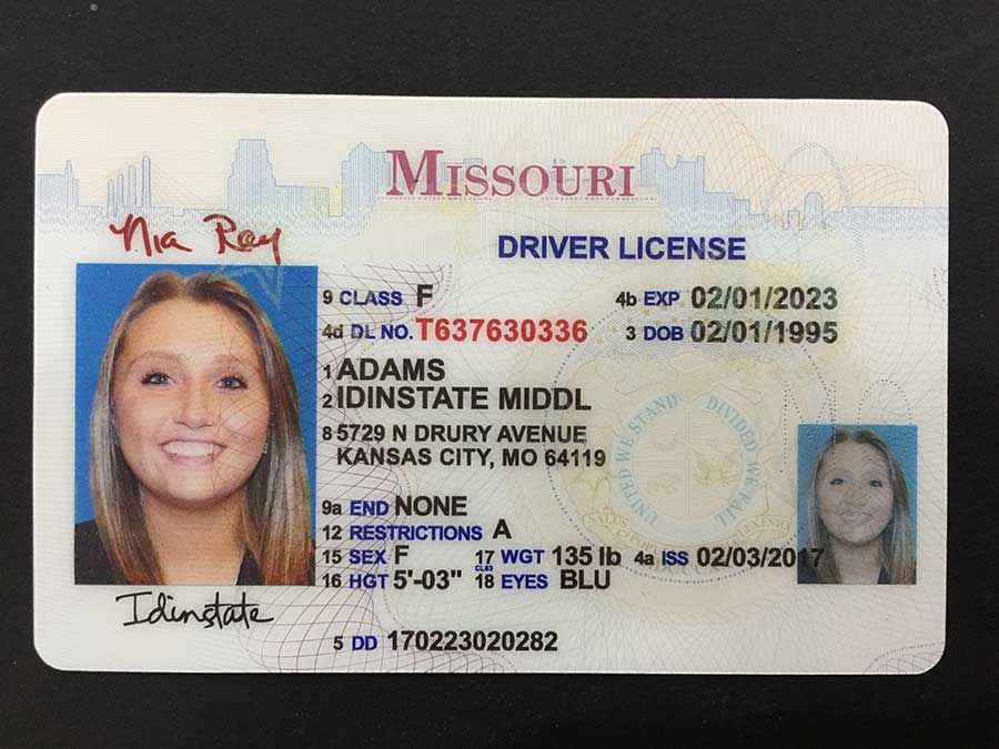 Missouri Scannable fake id