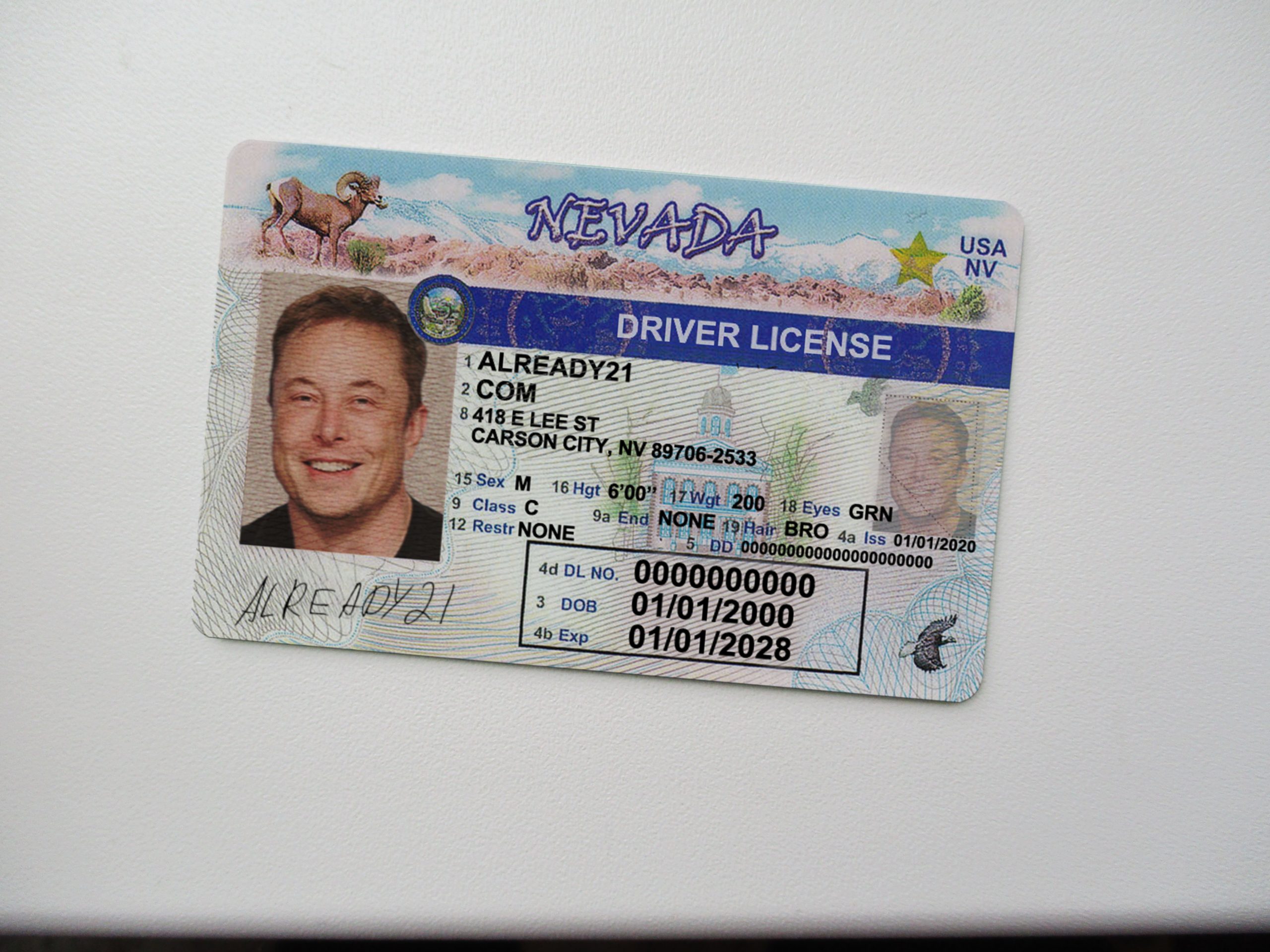 Nevada Fake Id Charges