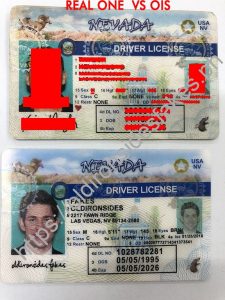 nevada fake id