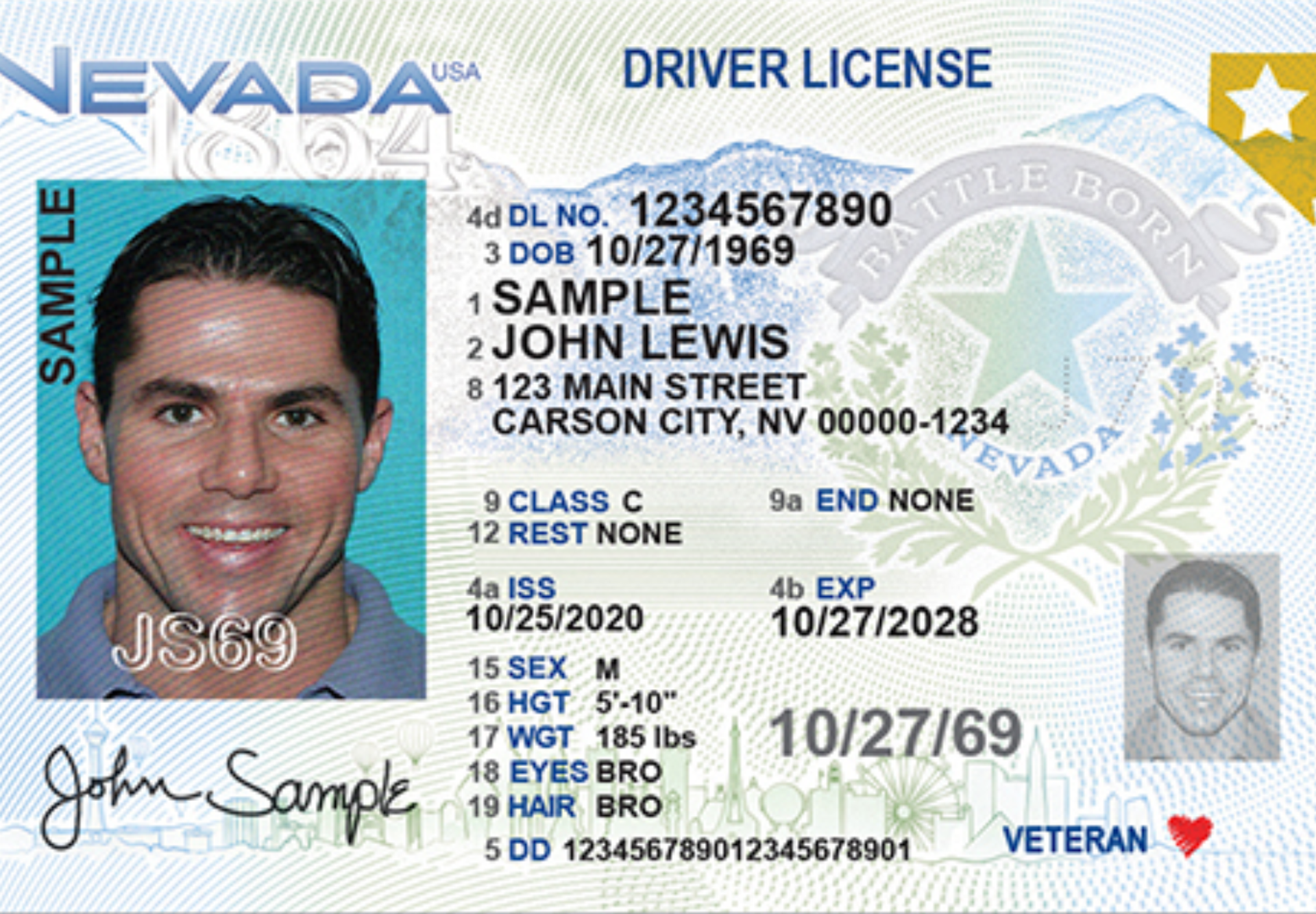 Nevada fake id