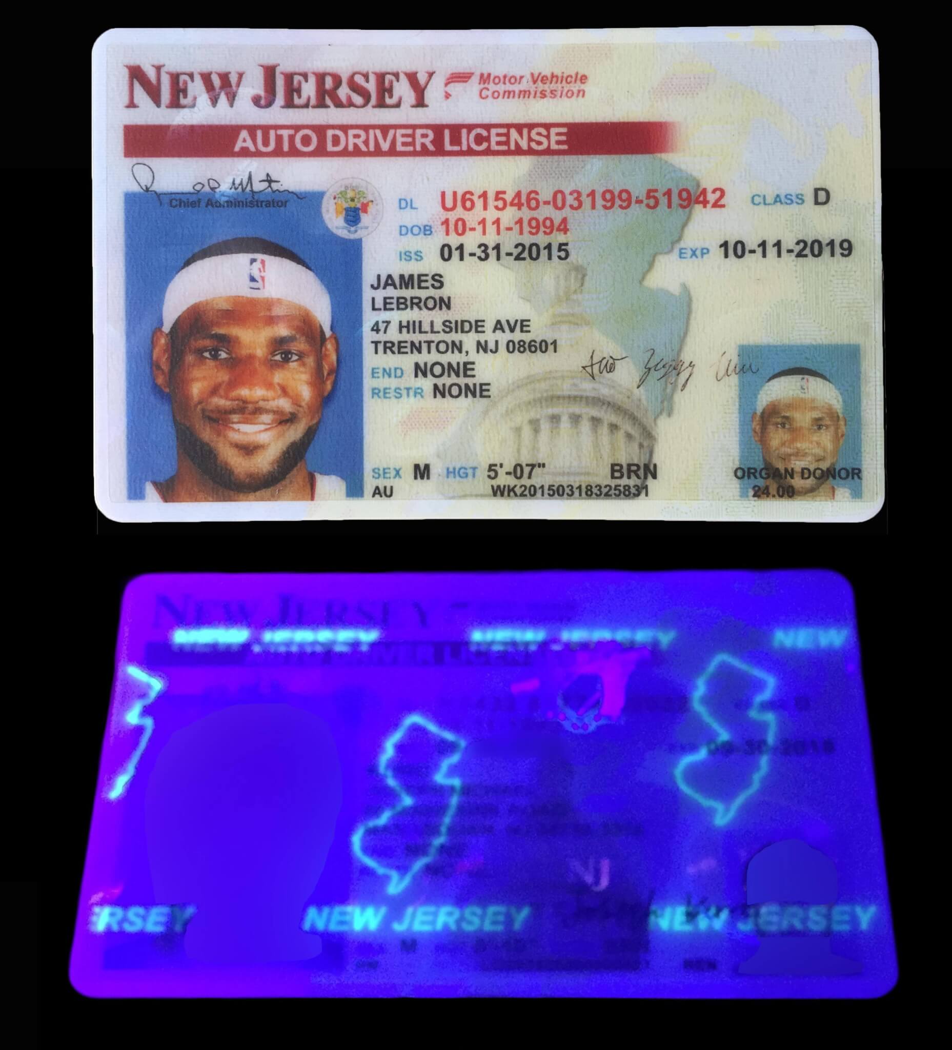 New Jersey Fake Id Website