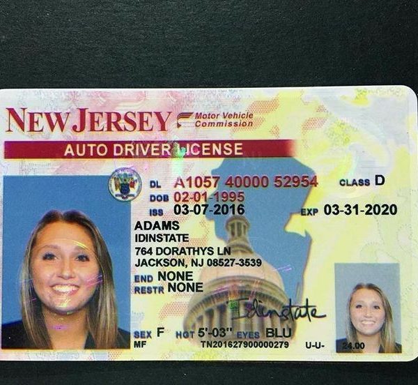 new jersey fake id