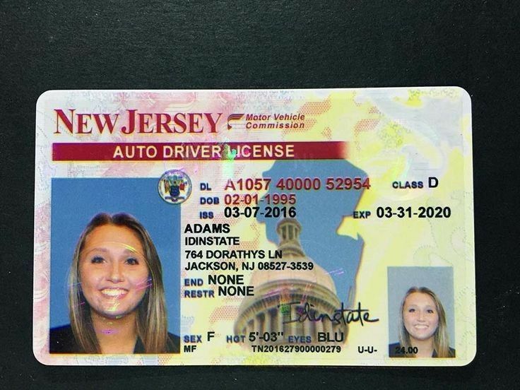 New Jersey Fake Id Scannable Fake Id Buy Best Fake Id Card Online 9457