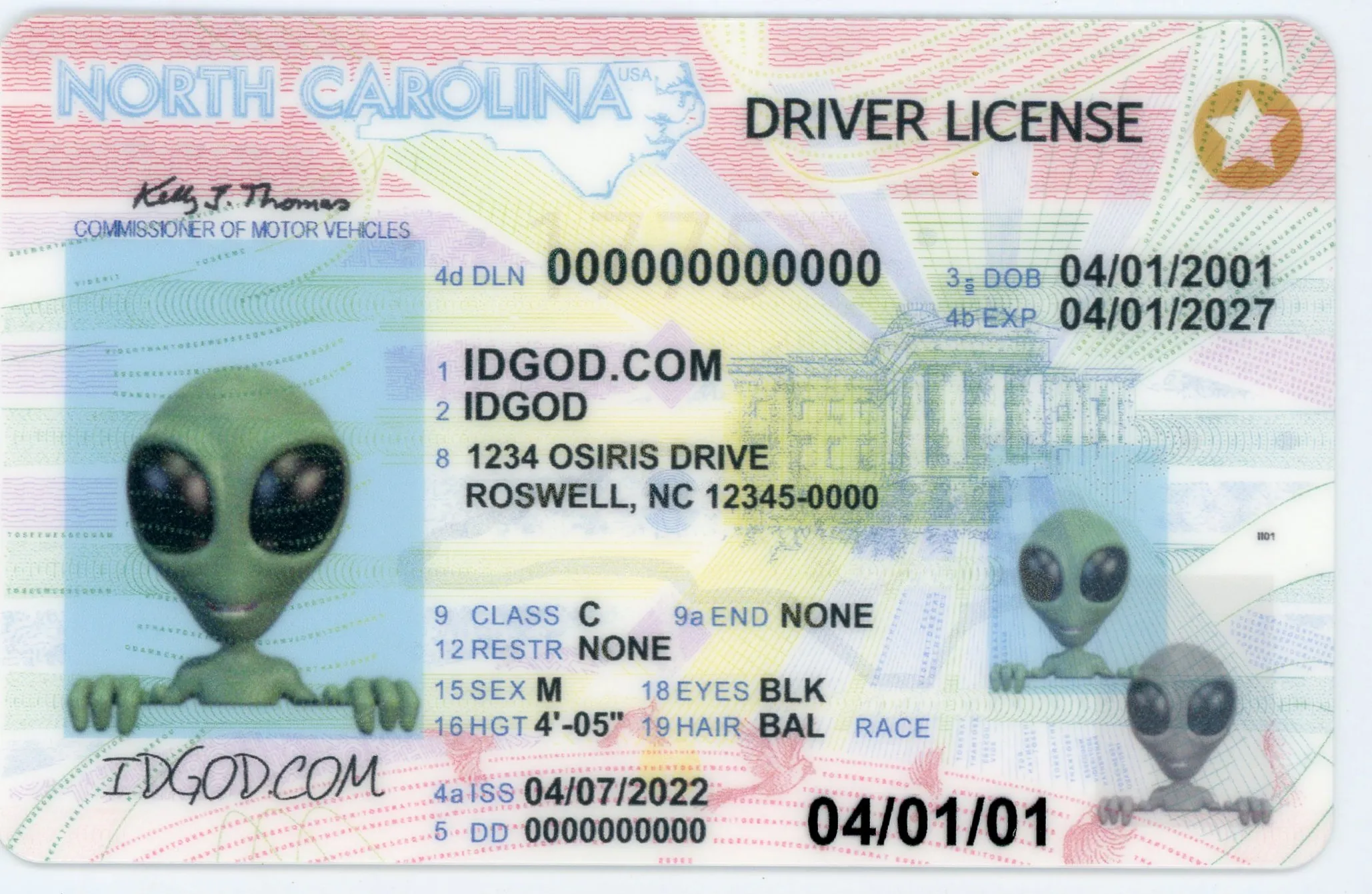 North Carolina Fake Id Generator