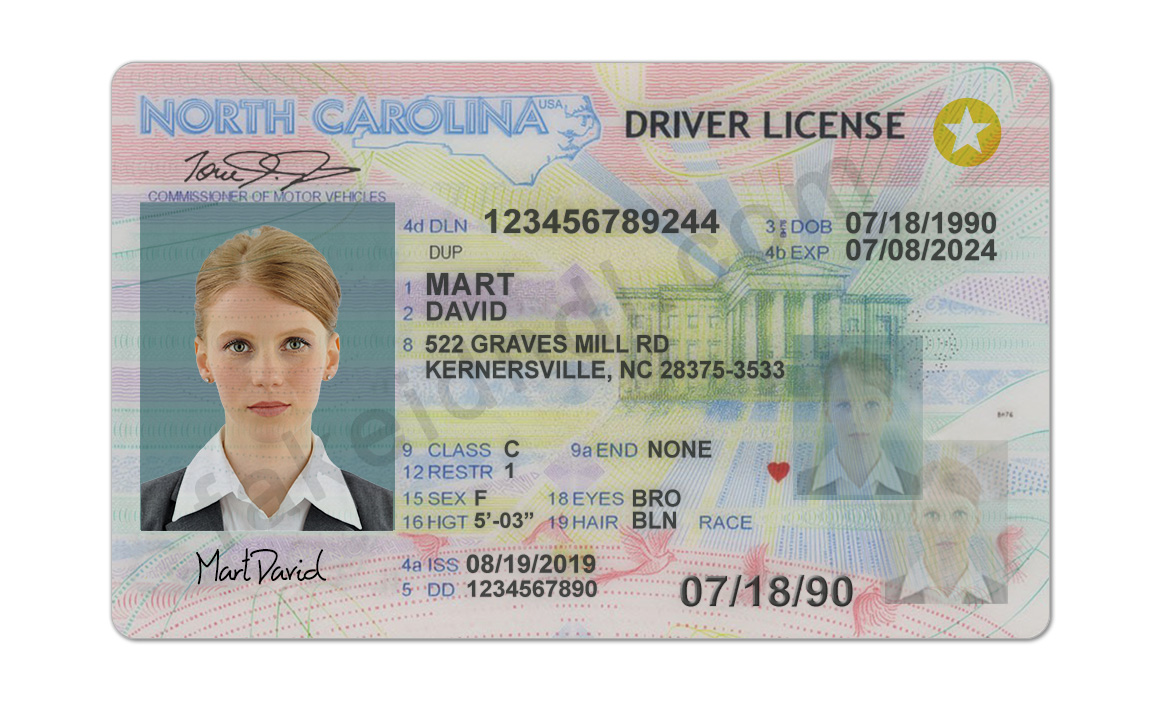 North Carolina Fake Id Maker