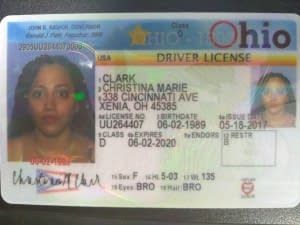 Ohio fake id