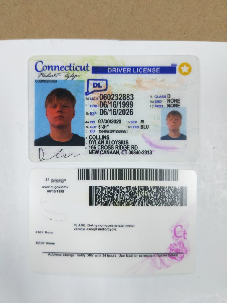 Order Connecticut Fake Id