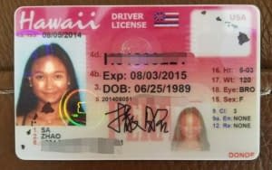 Order Hawaii Fake Id