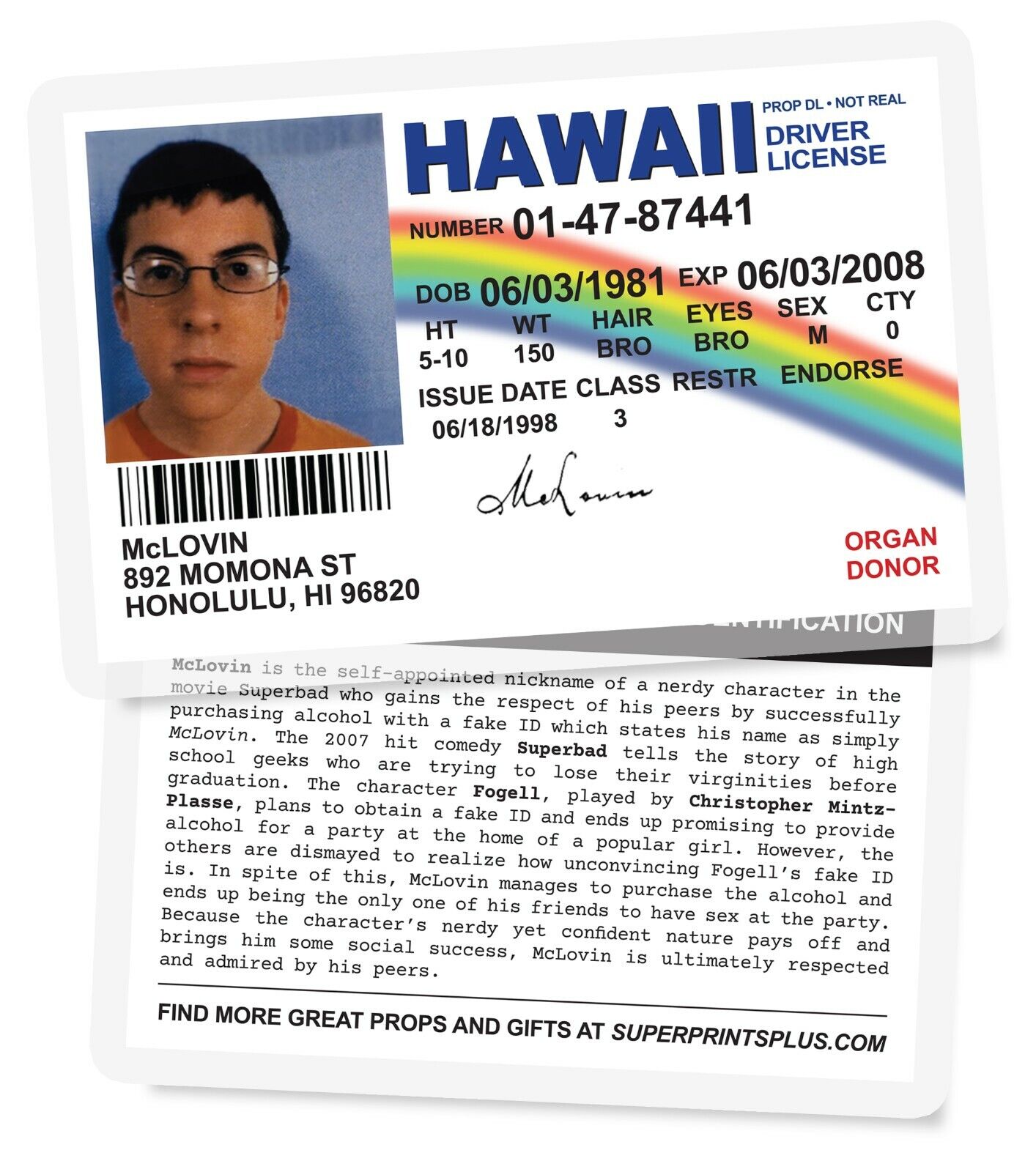 Order Hawaii Fake Id