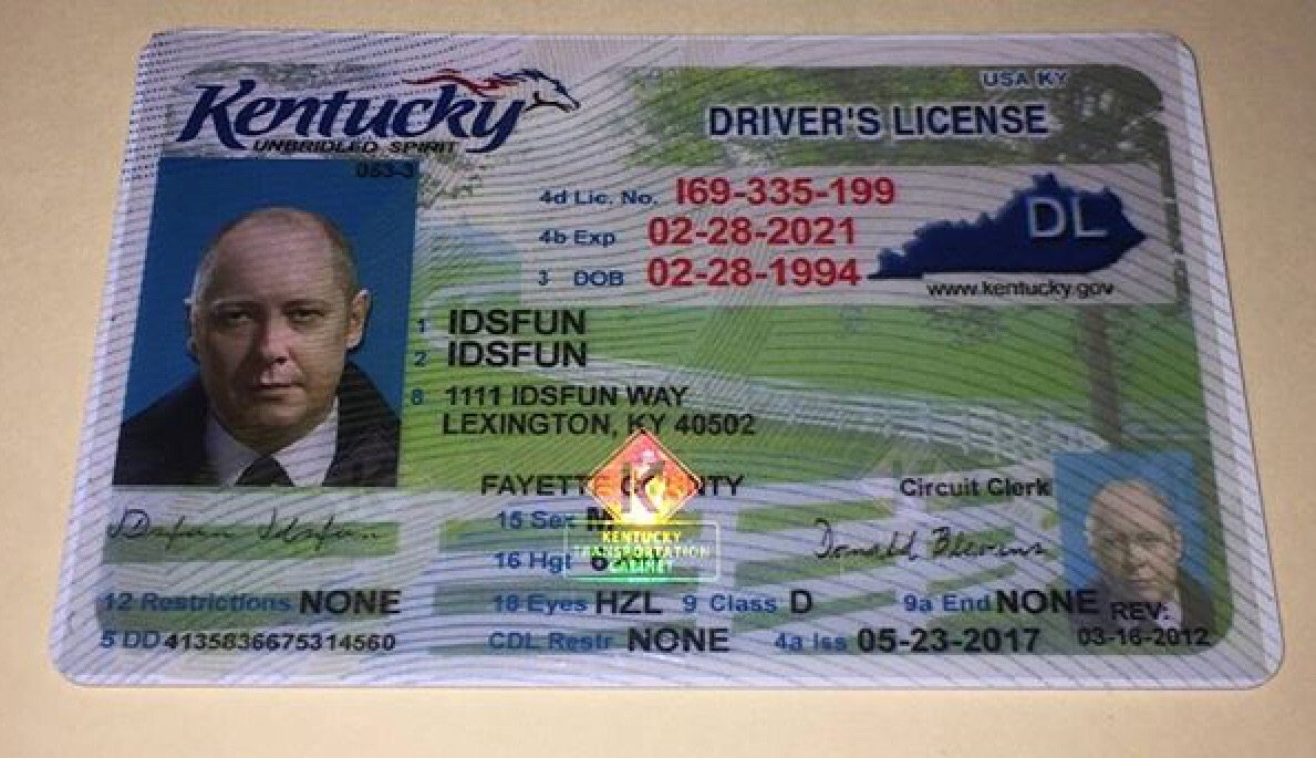 Order Kentucky Fake Id