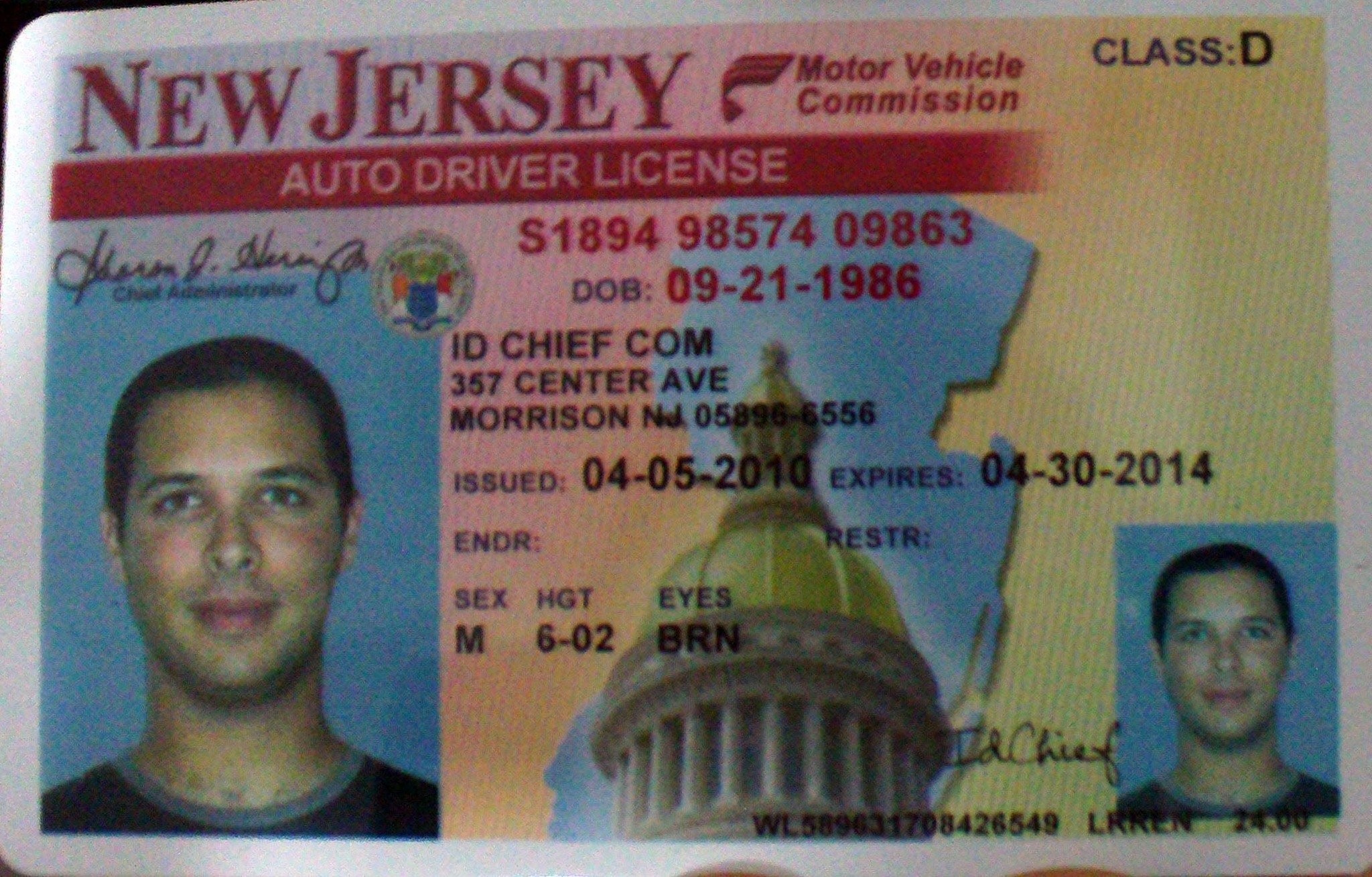 Order New Jersey Fake Id