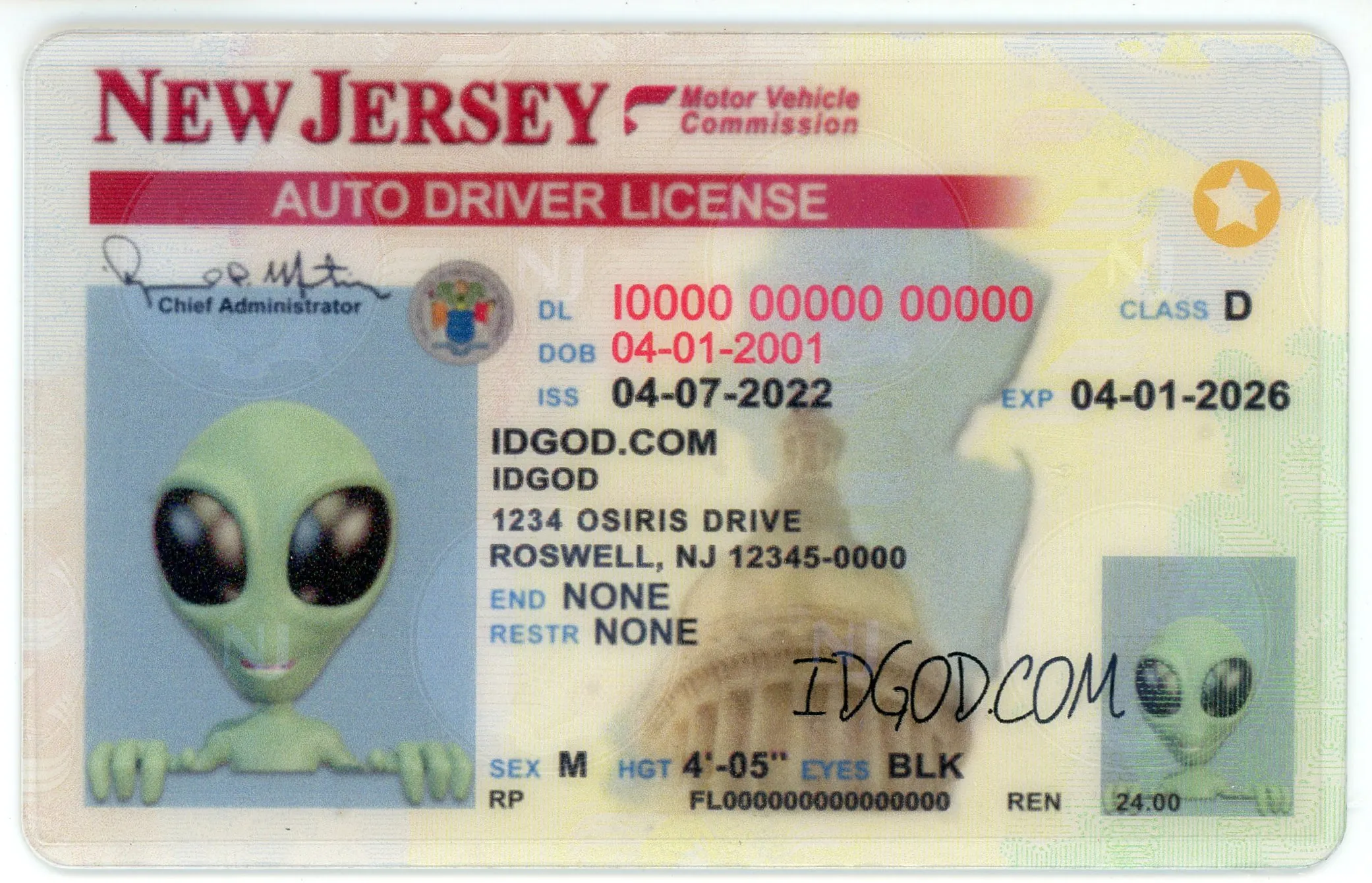 Order New Jersey Fake Id