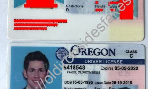 oregon fake id