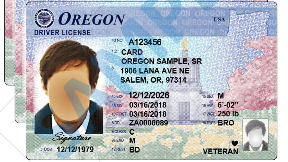 oregon fake id