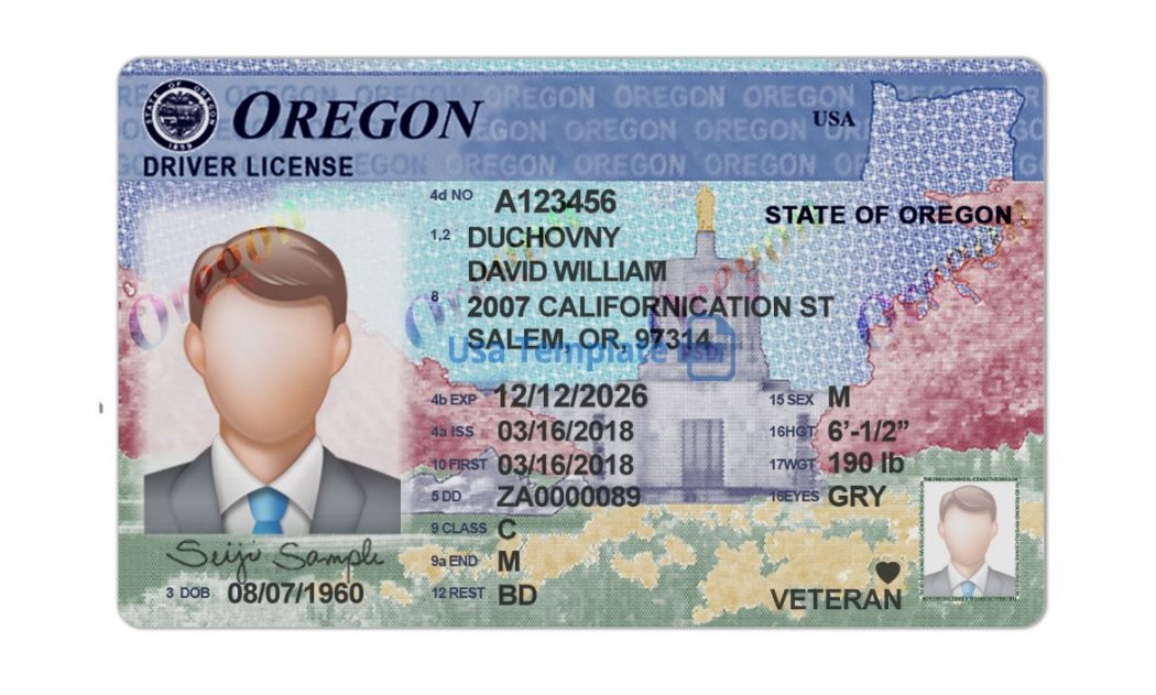 Oregon fake id