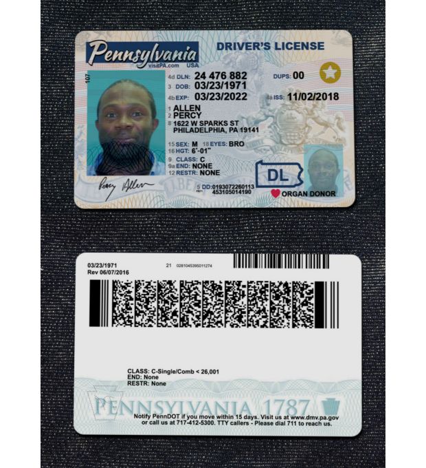 Scannable Fake Id Front And Back