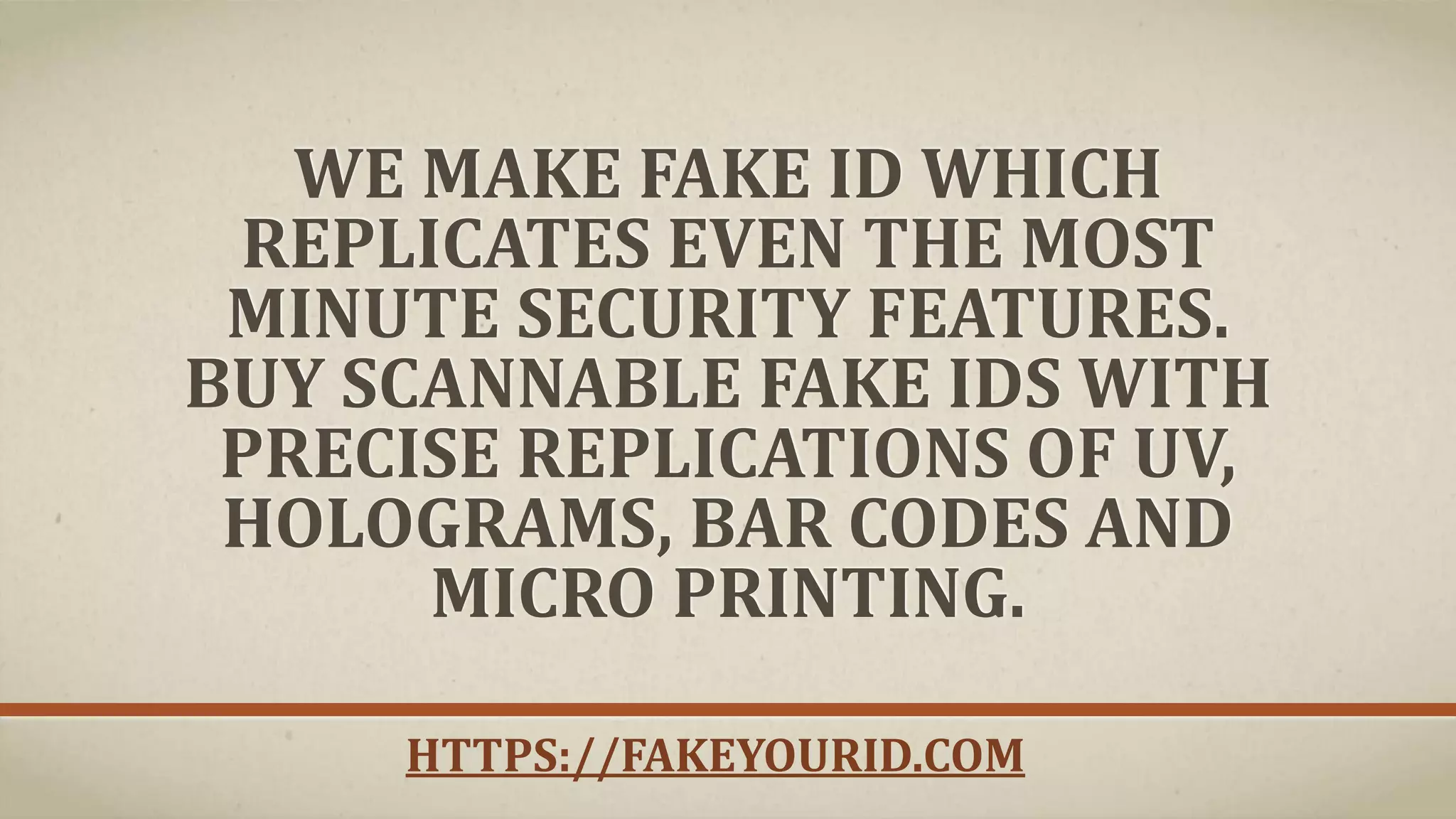 Scannable Fake Id Maker