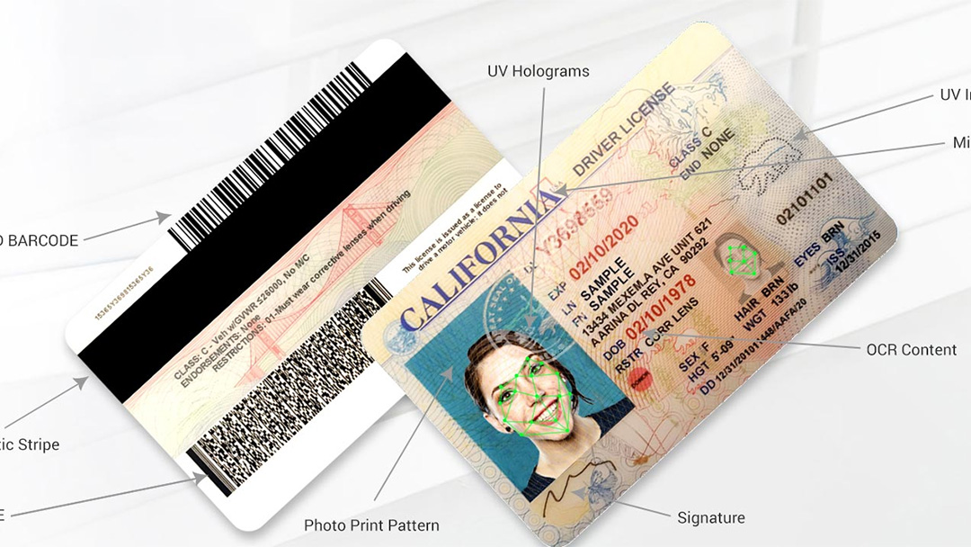 Scannable Id Card Front And Back
