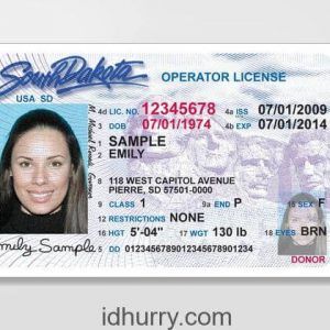 South Dakota fake id