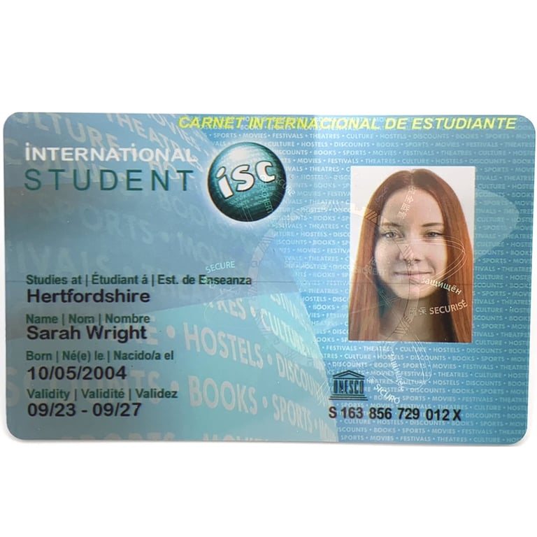 student fake id