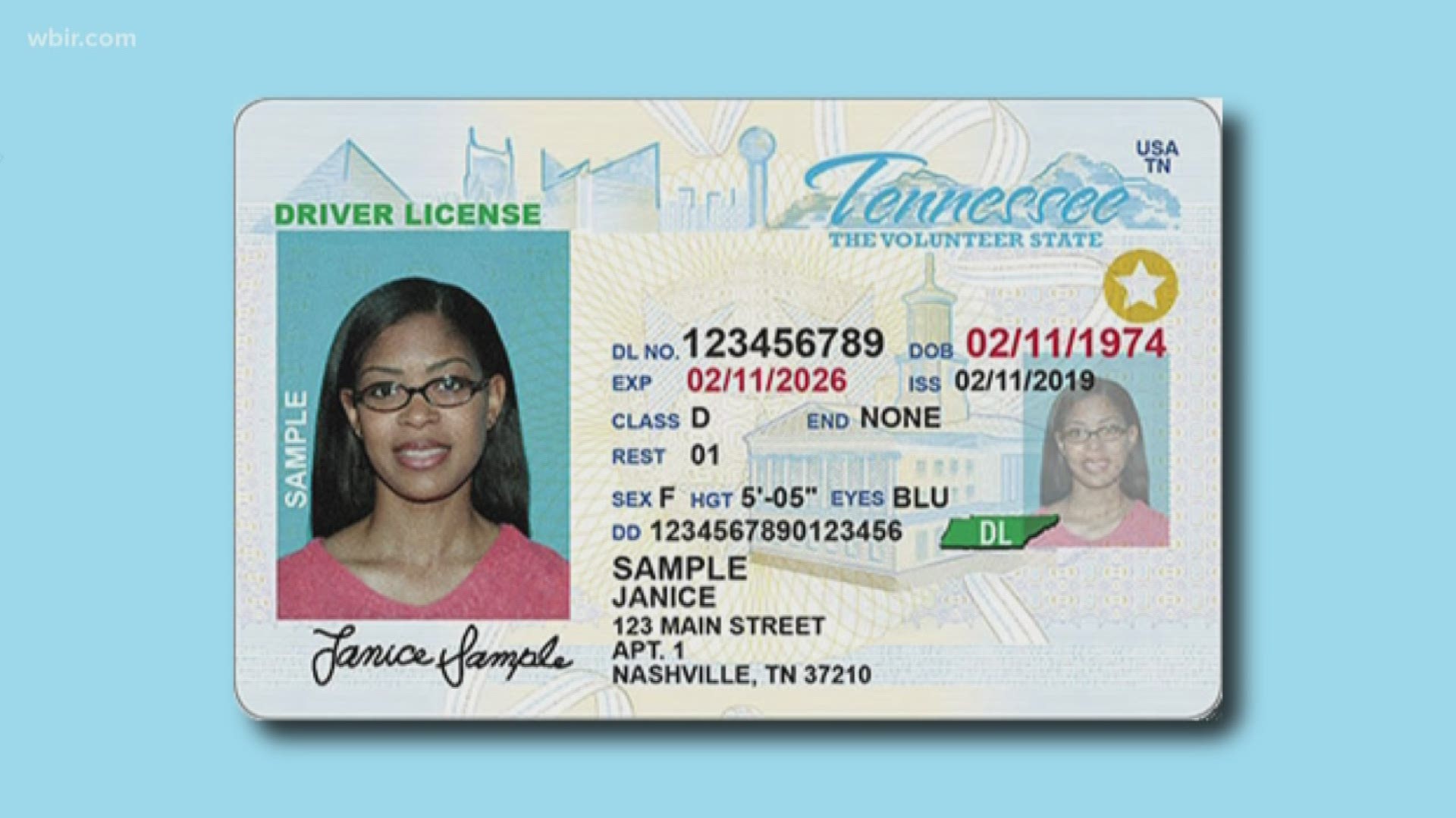 Tennessee fake id