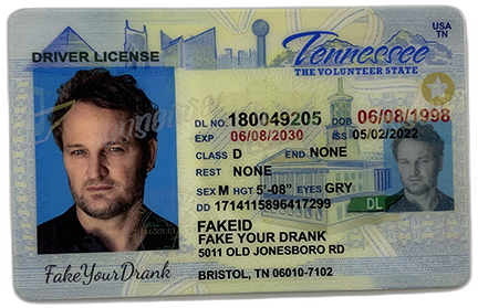 Tennessee Scannable fake id