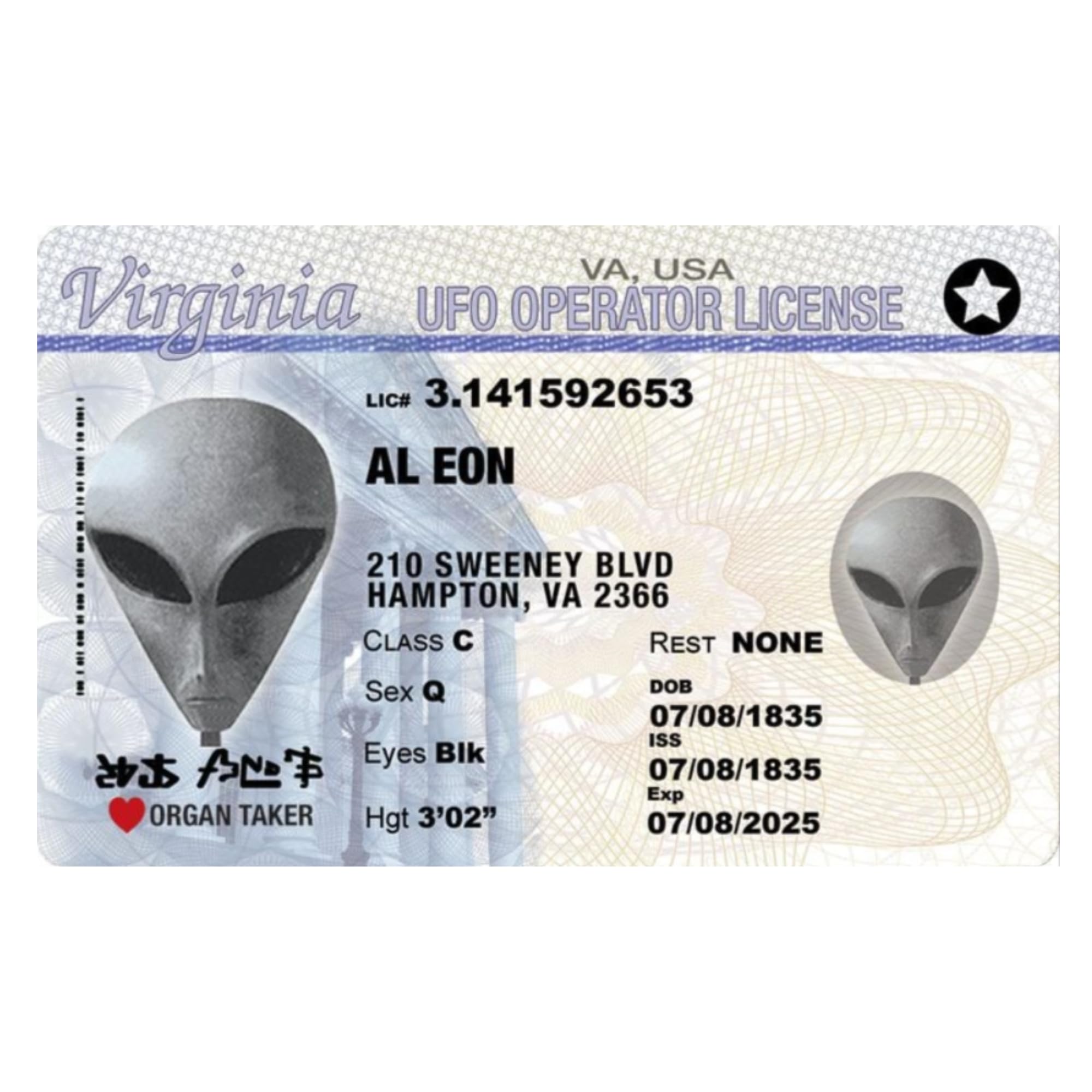 virginia fake id