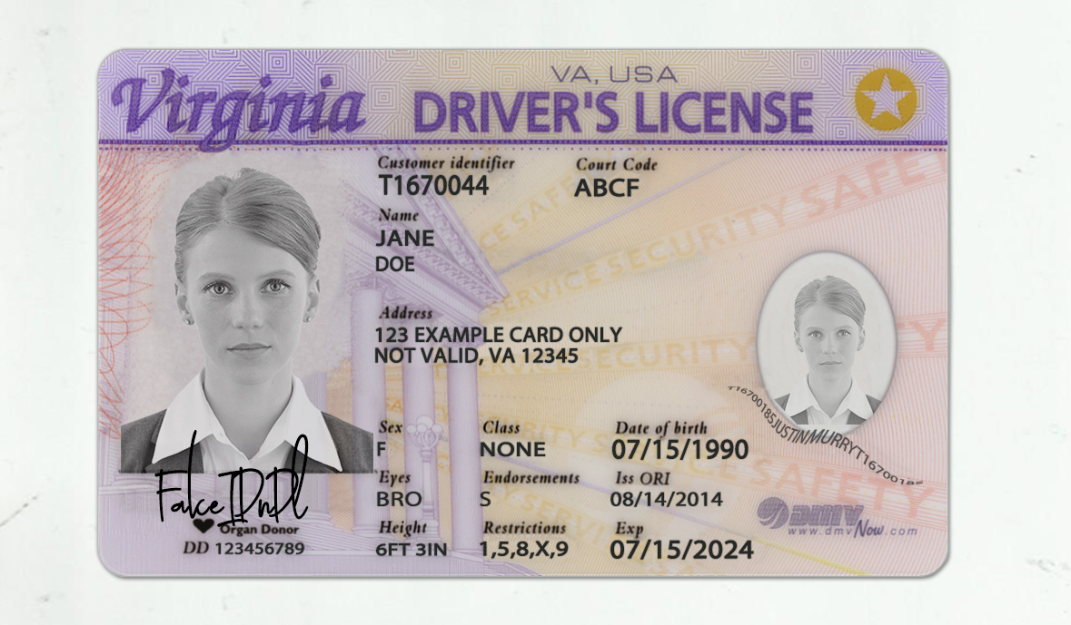 Virginia fake id