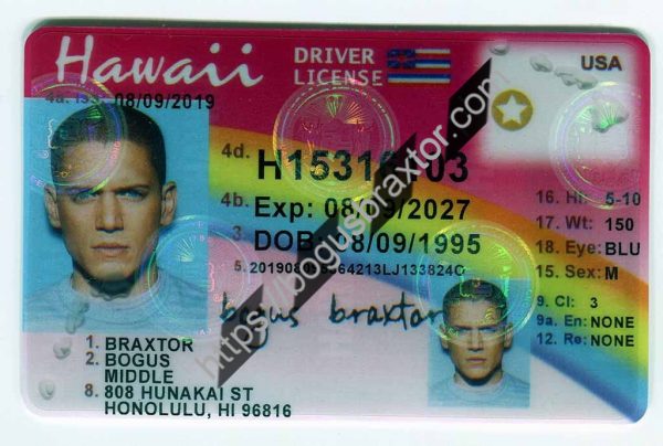 Where To Buy A Hawaii Fake Id