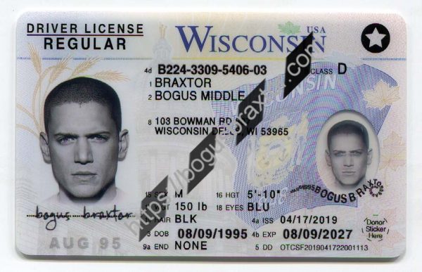 wisconsin fake id